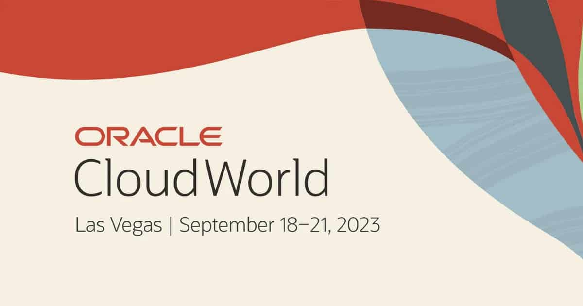 Oracle CloudWorld Techcalendar.eu